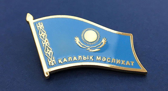 Изготовление значков с логотипом в Алматы